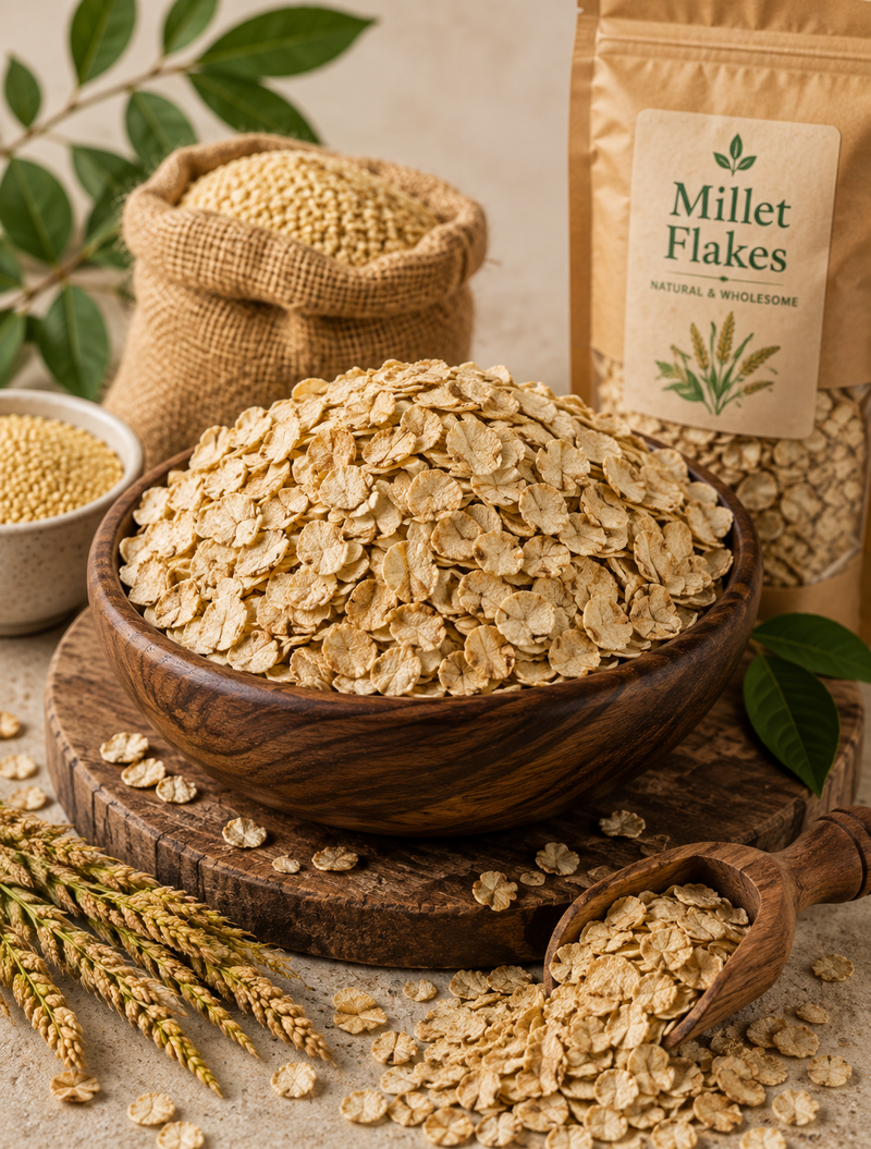 Millet flakes