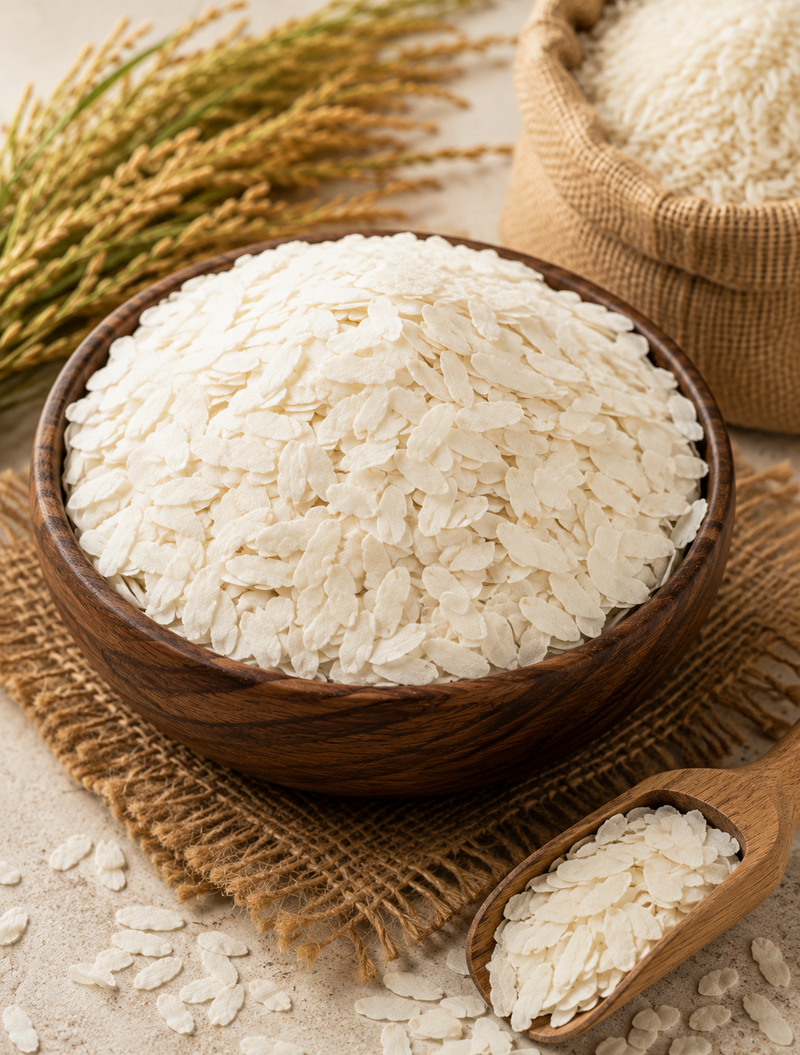 Rice flakes