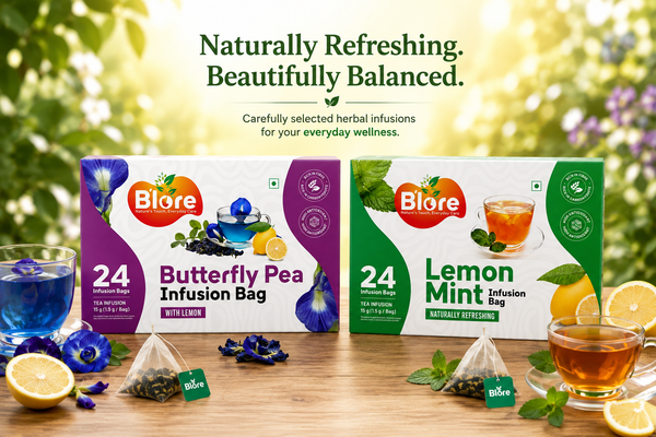 Butterfly Pea + Lemon mint Infusion Bags